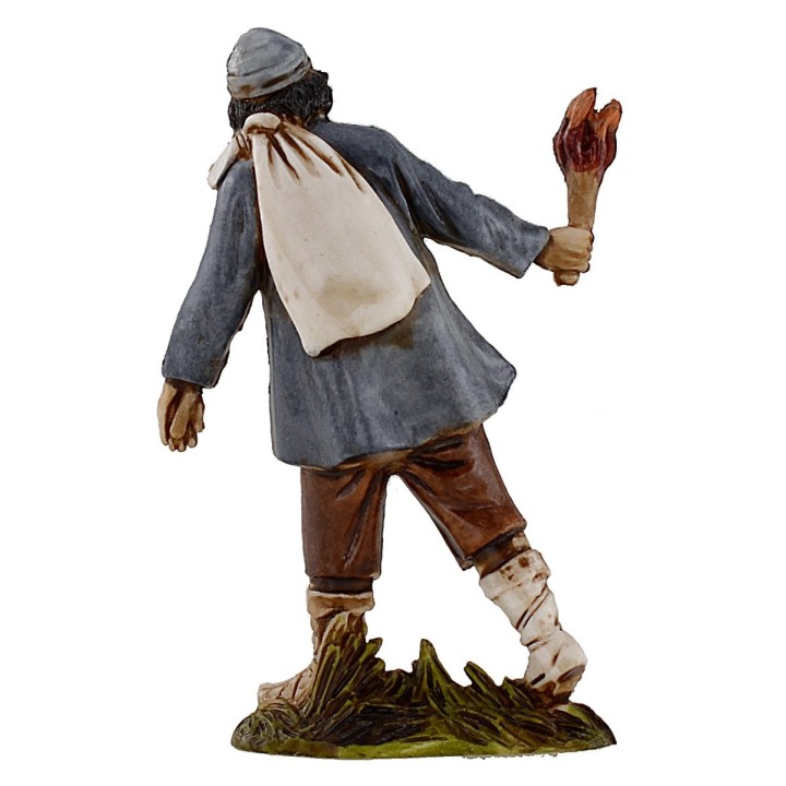 Hombre con antorcha 10 cm Landi Moranduzzo