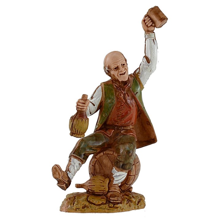 Ubriaco seduto serie 10 cm Landi Moranduzzo