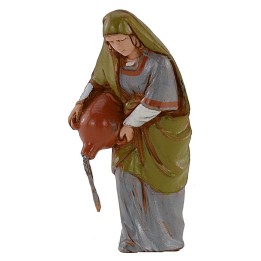 Woman emptying the water from the amphora 10 cm Landi