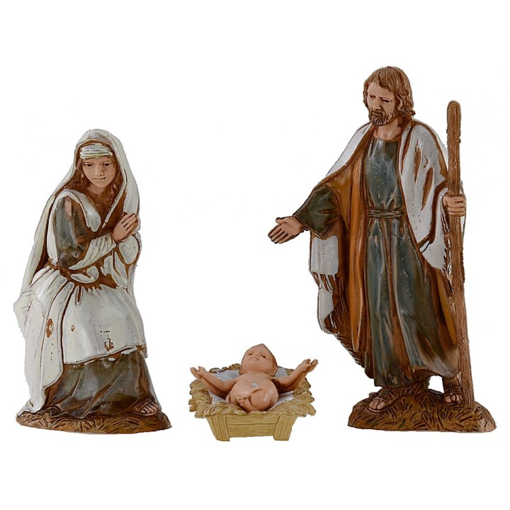 Natividad 3 sujetos 10 cm Landi Moranduzzo cost. 