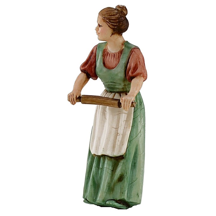 Woman with rolling pin 10 cm Landi Moranduzzo