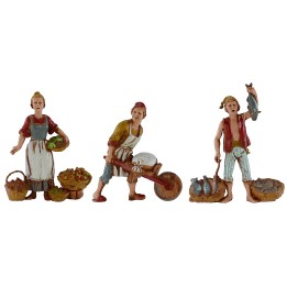 Set of 3 jobs 10 cm Landi Moranduzzo
