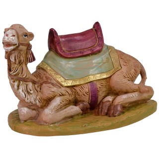 Camello sentado con silla serie 19 cm Fontanini