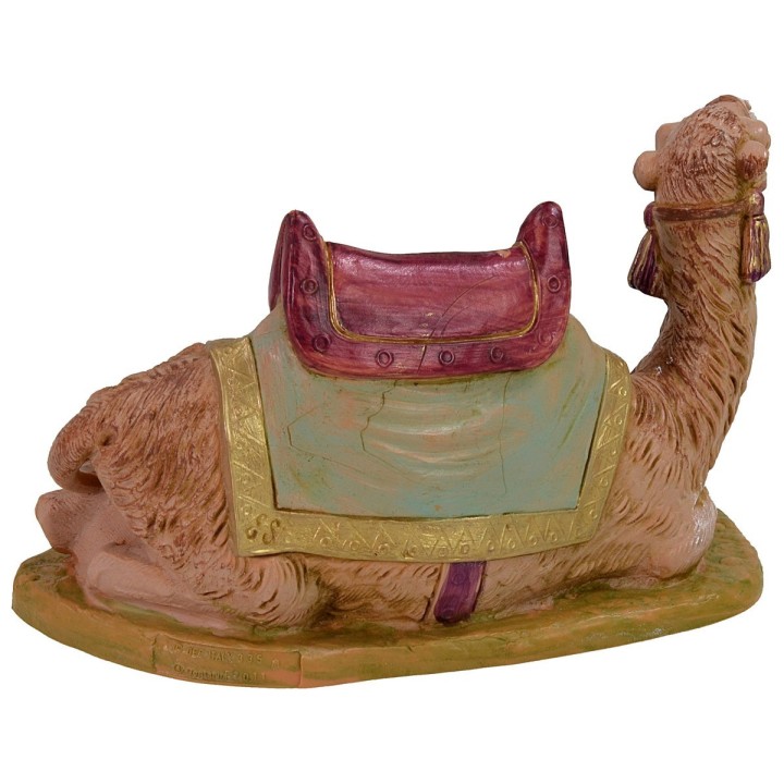 Camello sentado con silla serie 19 cm Fontanini