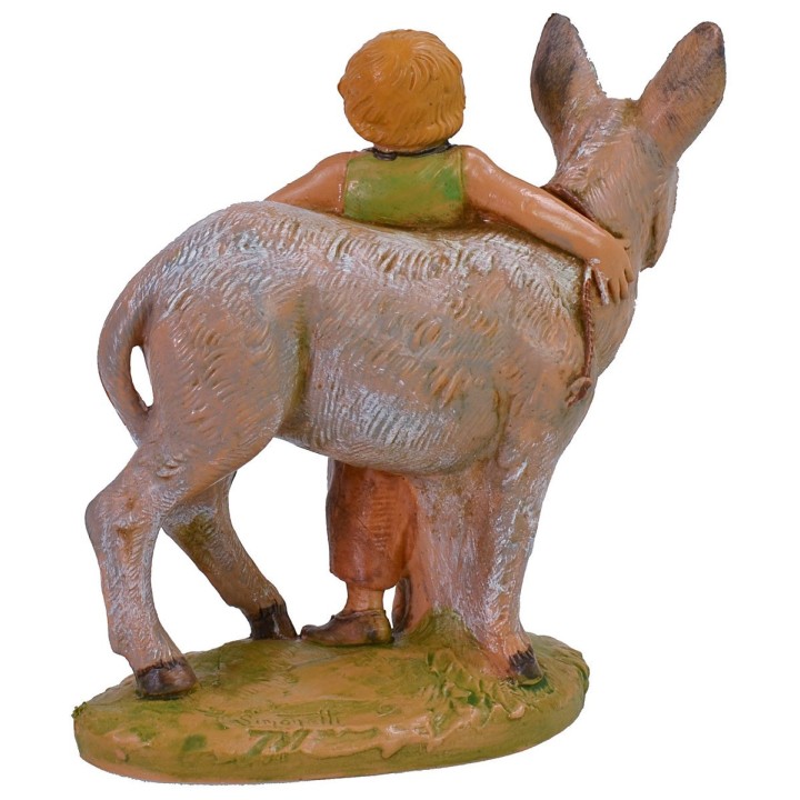 Niño con burro serie 12 cm Fontanini