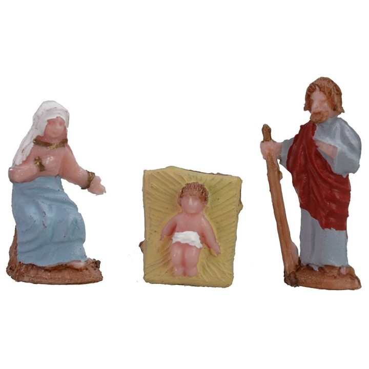 Natividad de 1,5 cm set de 8 piezas
