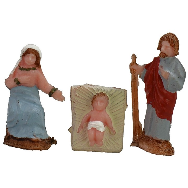 Nativity cm 1,5 set 6 pieces
