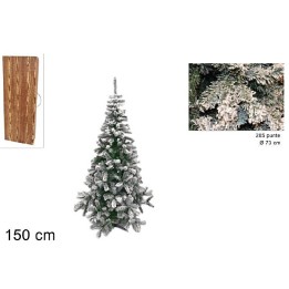 Snow-covered Lapland tree with 258 points cm 150h