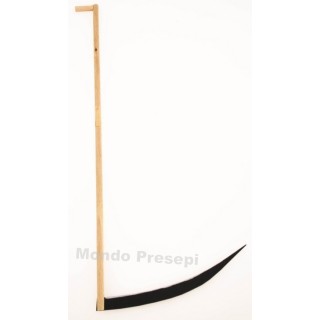 Hoz de madera de 25 cm de altura
