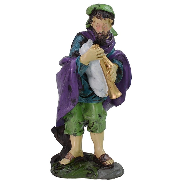 Bagpiper in resin 20 cm
