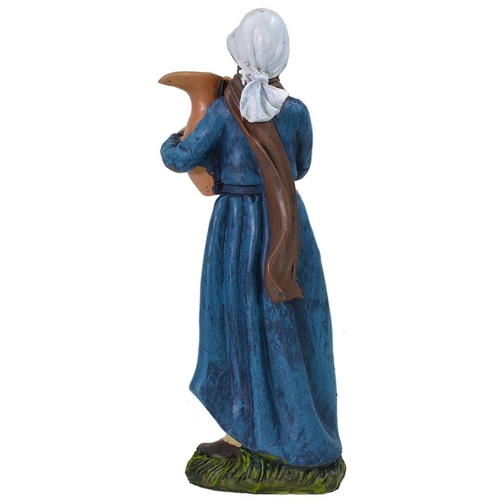 Mujer con jarra de resina 25 cm
