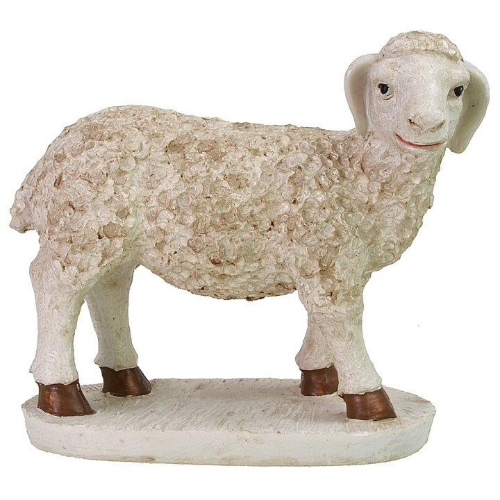 Pecora in resina per statue di altezza 40-45 cm