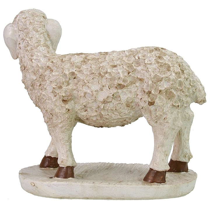 Pecora in resina per statue di altezza 40-45 cm