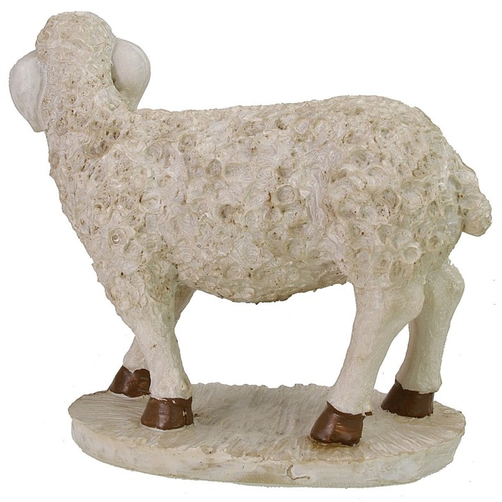 Resin sheep for 30-40 cm tall statues