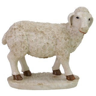 Oveja de resina para estatuas de altura 30-40 cm
