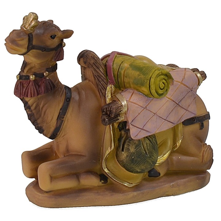 Sitting camel in resin series cm 13 h