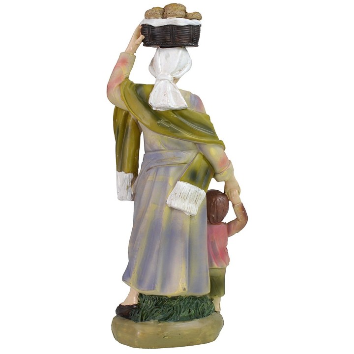 Woman with child in resin series 40 cm