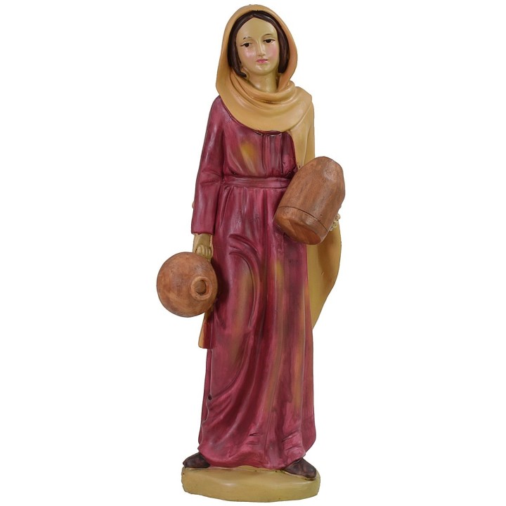 Palestinian woman with resin amphorae 40 cm series