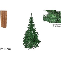Super Eco Christmas tree with 800 tips cm 210h