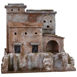 Casa de campo en la distancia cm 22x15x21 h