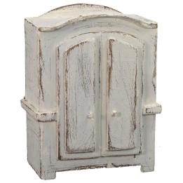 White wooden wardrobe cm 8x4,5x11 h