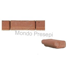 Mensolinas mm 9X24 en terracota 40 uds