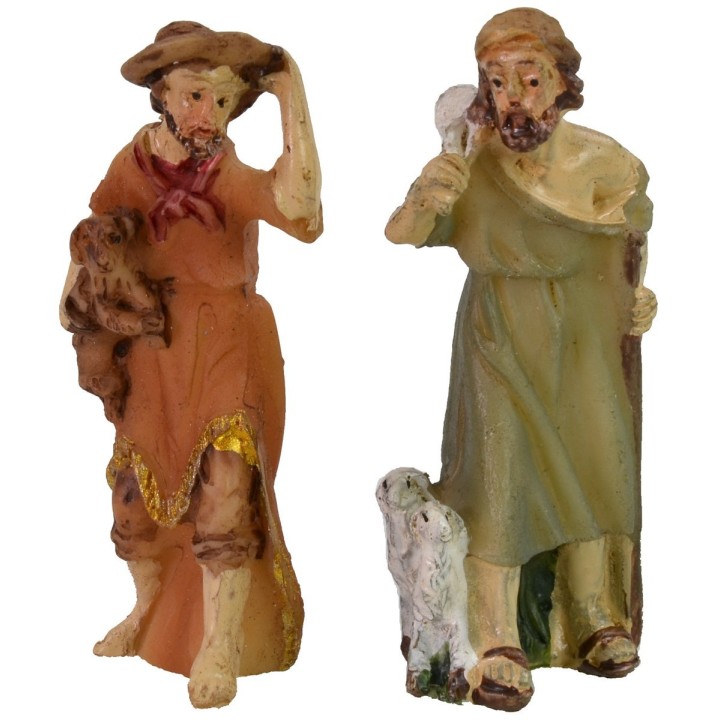 Set 4 personaggi 5 cm in resina