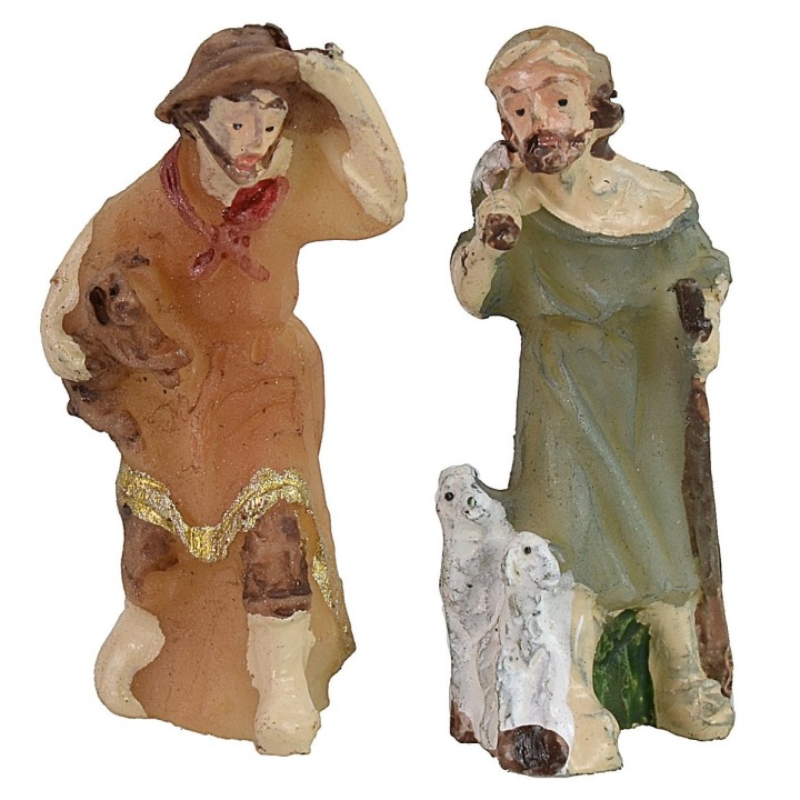 Set 4 personaggi 3,5 cm in resina