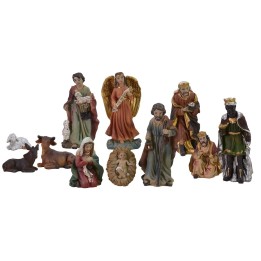 Nativity 5 cm in resin with 11 subjects