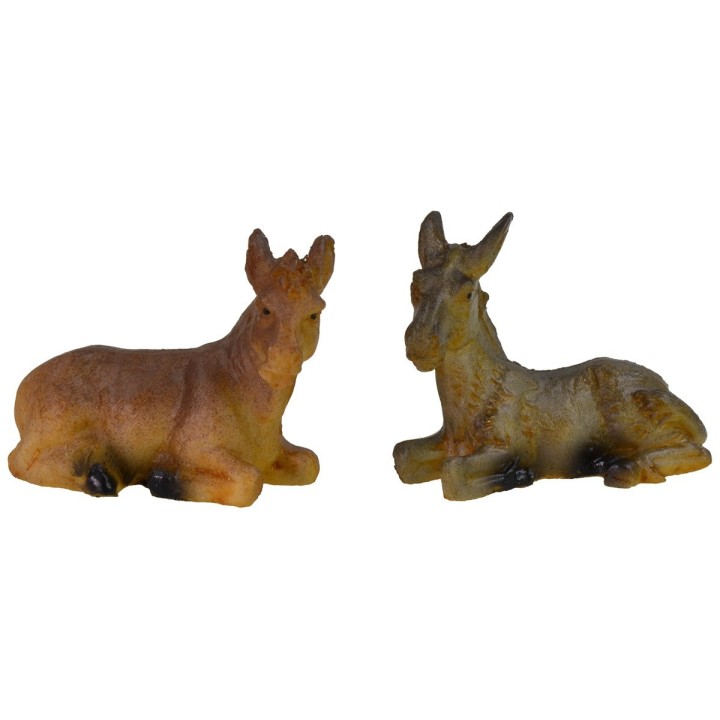 Nativity 5 subjects series 8 cm in resin