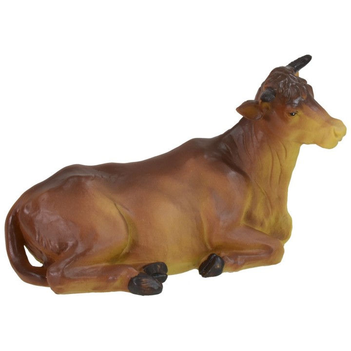 Bue y burro de resina para estatuas de 24-30 cm