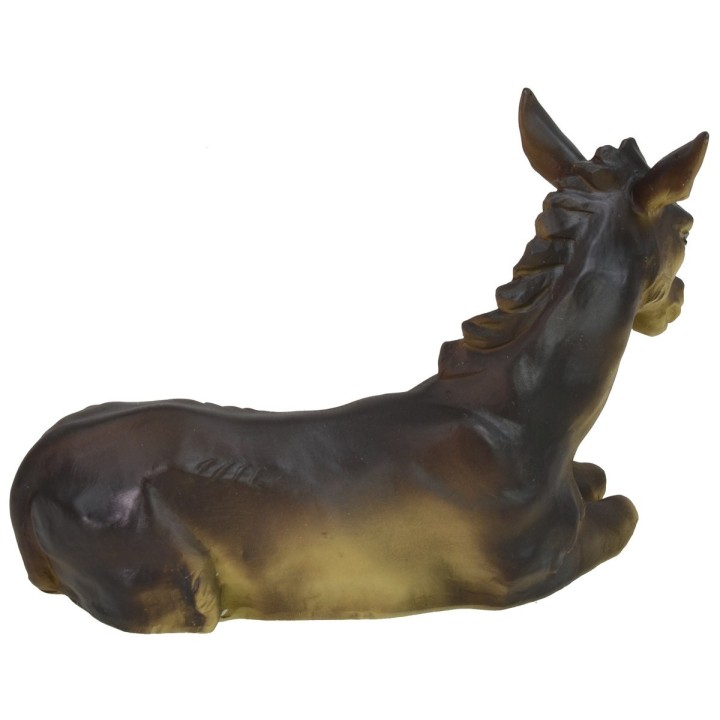 Bue y burro de resina para estatuas de 24-30 cm