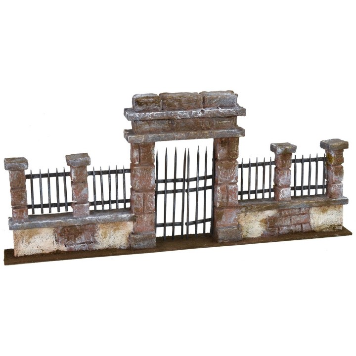 Puerta con barandilla cm 49x5x21,5 h