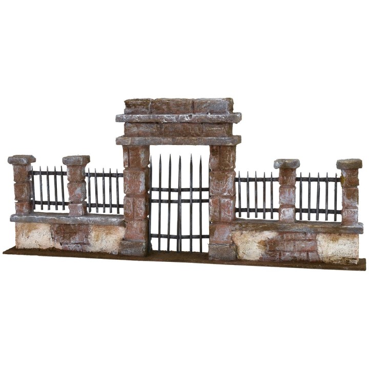 Puerta con barandilla cm 49x5x21,5 h