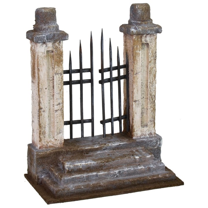 Puerta con escalera de cm 17x10x21 h
