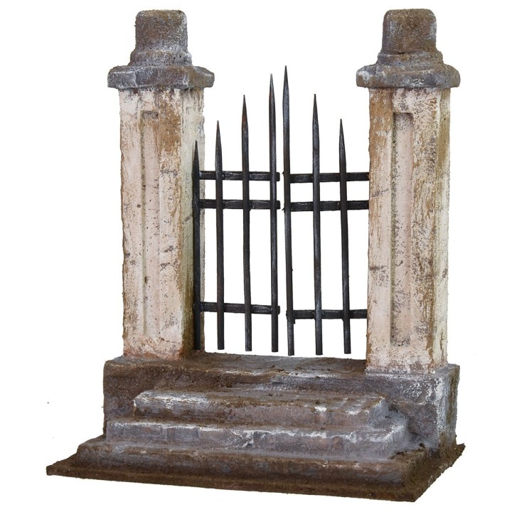 Gate with staircase cm 17x10x21 h