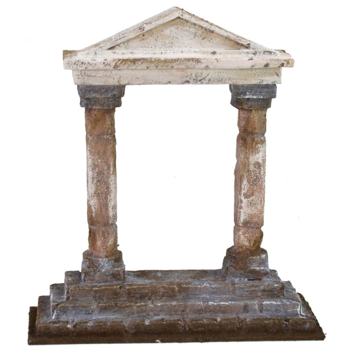 Portale con scalinata cm 21x7x23 h