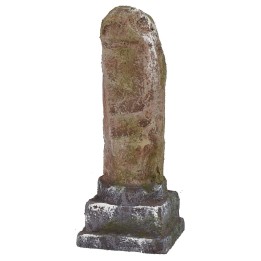 Ruined column with square base cm 4x4x10,5 h