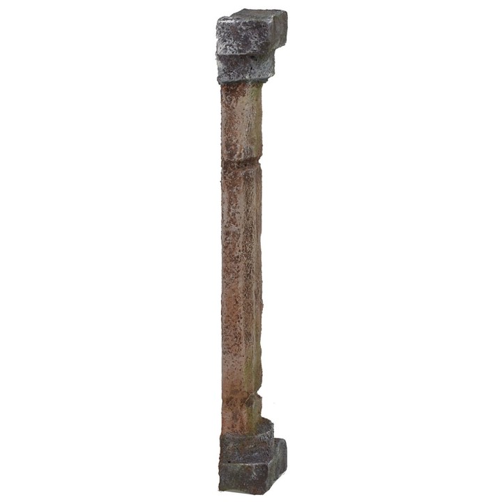 Pilaster with Doric capital cm 3x1,5x15 h