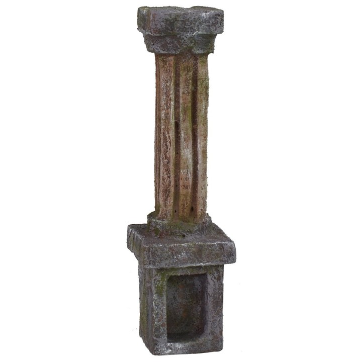 Columna cuadrada con pedestal 4x4x15 cm