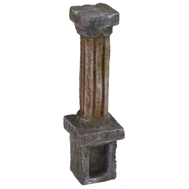 Colonna quadrata con piedistallo 4x4x15 cm
