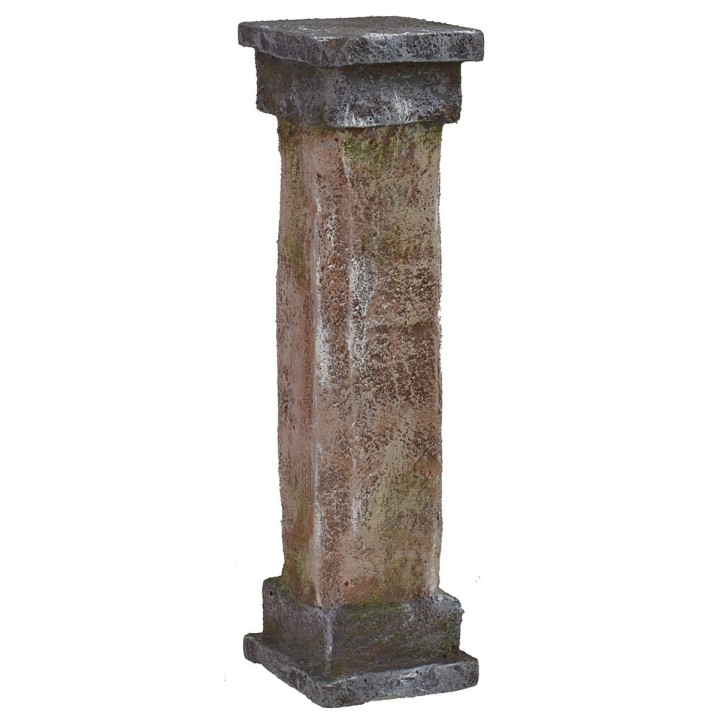 Colonna a base quadrata e fusto ottagonale cm 4x4x15 h