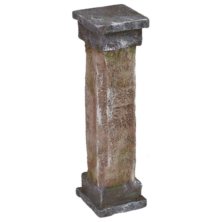 Column with square base and octagonal shaft cm 4x4x15 h