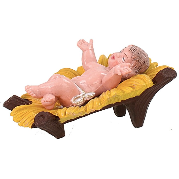 Natività set 3 pz serie color 12 cm in pvc
