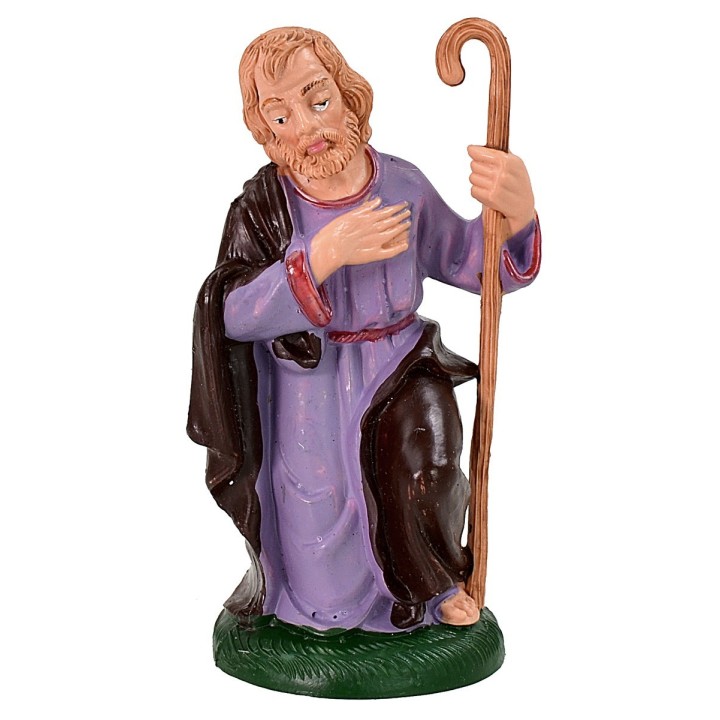 Natividad conjunto 3 piezas serie color 12 cm en pvc