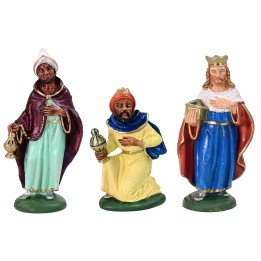 Set three Magi series color 12 cm in pvc