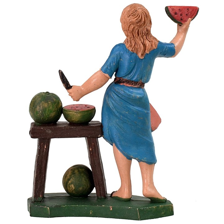 Fruttivendola color 12 cm in pvc
