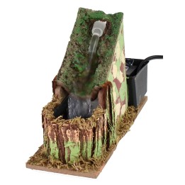 Cascada funcional para belén de 18X6X11 cm