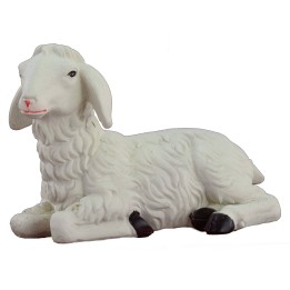 Sheep lying down for statues 30 cm