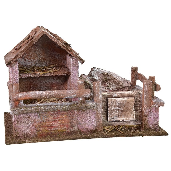 Gallinero de 19,4x14,5x13,5 cm h